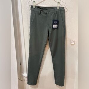 BYLT Basics 32T green pants